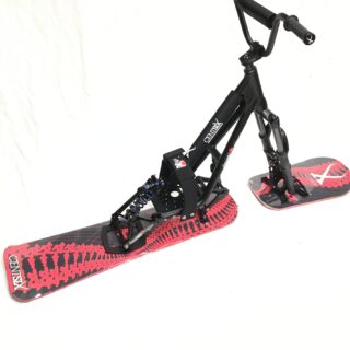 Snowscoot Centsix Euphorix Spring Full Black board FAT Genetix Red 2