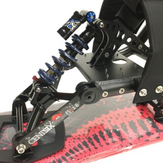 Snowscoot Centsix Euphorix Spring Full Black board FAT Genetix Red 3