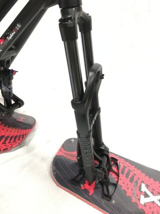 Snowscoot Centsix Euphorix Spring Full Black board FAT Genetix Red 5