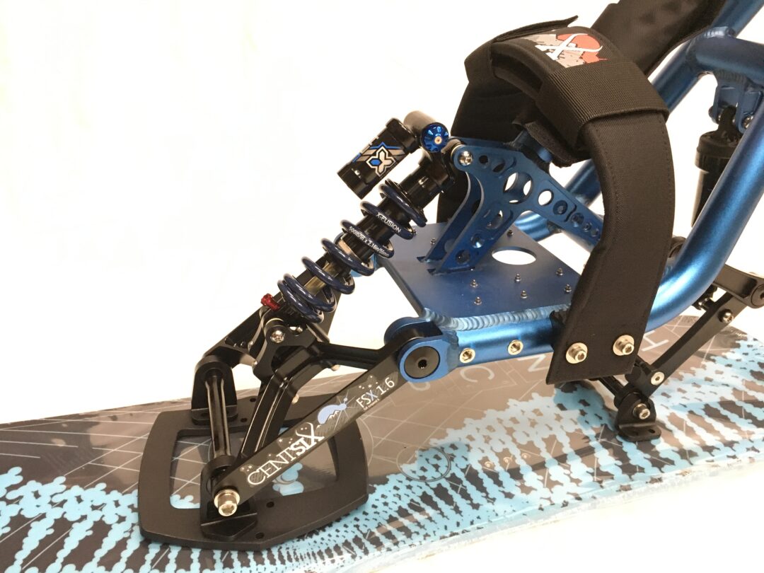 Snowscoot Centsix Euphorix Spring Blue Black board FAT GenetiX Blue 4