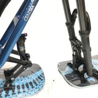 Snowscoot Centsix Euphorix Spring Blue Black board FAT GenetiX Blue 5