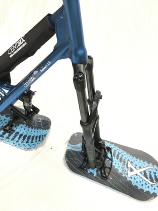 Snowscoot Centsix Euphorix Spring Blue Black board FAT GenetiX Blue 6