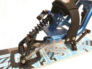 Snowscoot Centsix Euphorix Spring Blue Black board FAT ClassiX Blue 4