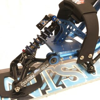 Snowscoot Centsix Euphorix Spring Blue Black board FAT ClassiX Blue 4