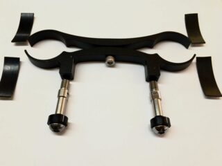 Bride pour fourche 100 et 120 mm