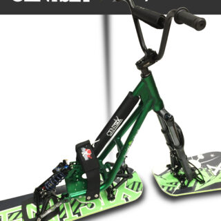 Snowscoot Centsix Euphorix Spring Grenne Black board Centsix ClassiX Green