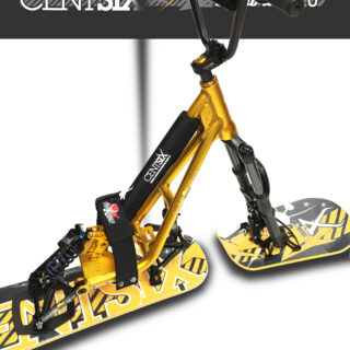 Snowscoot Centsix Euphorix Spring Gold Black board Centsix ClassiX jaunes