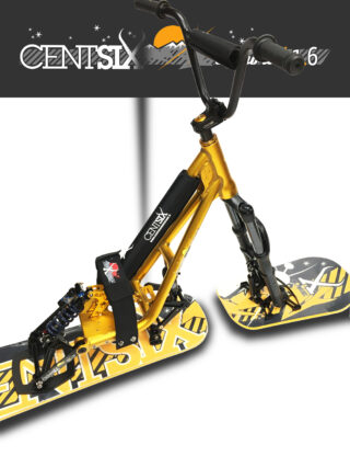 Snowscoot Centsix Euphorix Spring Gold Black board Centsix ClassiX jaunes