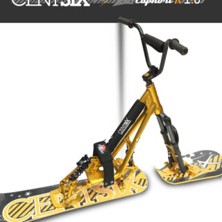 Snowscoot Centsix Euphorix 1.6 boards Centsix ClassiX jaunes.