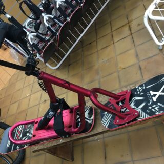 snowscoot centsix RX occasion red 2