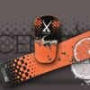 Board Race snowscoot Centsix CitriX 2024 orange.