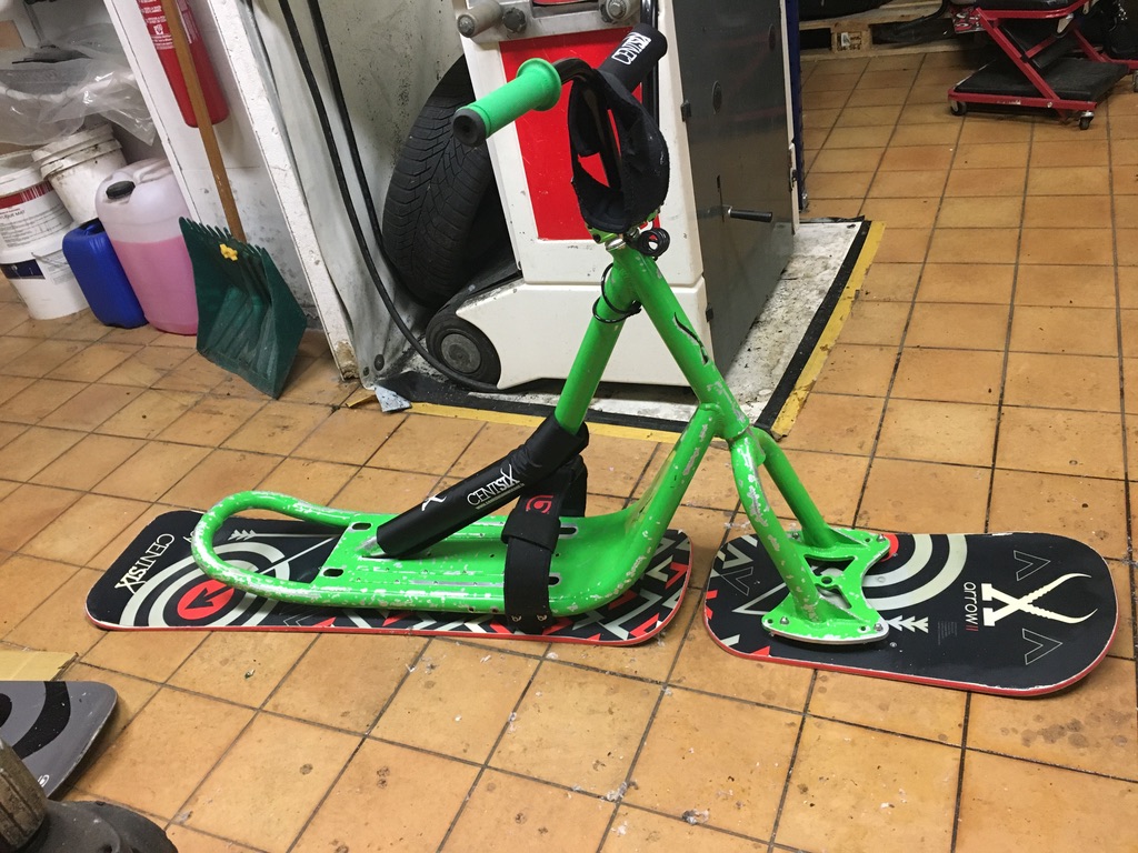 Snnowscoot Centsix Rigide Alu Occas