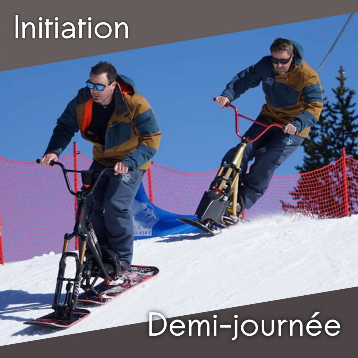 Réservation : Initiation au Snowscoot adulte & junior demi-journée à 40 €